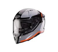 Caberg Avalon X Full Face Motorcycle Helmet - Pure Matt Grey / Black / Fluo Red