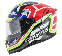 Caberg Avalon X Track Helmet, red-blue-yellow, size S for Men
