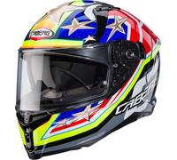 Caberg Avalon X Track Helmet, yellow/blue/red, size XS (53/54)