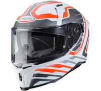 CABERG CABERG - Helmet Avalon Forge Matt White / Orange Fluo / Anthracite L
