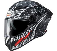 Caberg Drift Evo II Crok Helmet, black-white-red, size L for Men