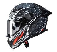 Caberg Drift Evo II Crok Helmet, black-white-red, size XS for Men