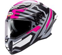 Caberg Drift Evo II Horizon Helmet, black-grey-pink, size M for Men