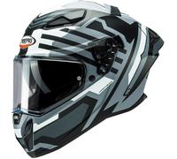 Caberg Drift Evo II Horizon Helmet, black-grey-white, size L for Men