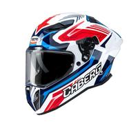 Caberg Drift Evo II Jamara Helmet, white-red-blue, size L for Men