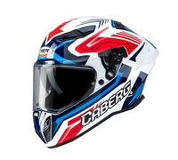 Caberg Drift Evo II Jamara Helmet, white-red-blue, size S for Men