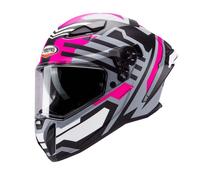 Caberg Drift Evo II Motorcycle Helmet Horizon Matt Grey/Black/Fuchsia PINK