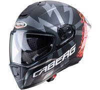 Caberg Drift Evo Storm Helmet, black-red, size 2XL