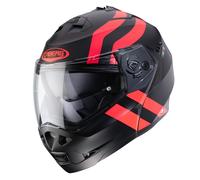 Caberg Duke 2 Super Legend Matt Black / Fluo Red Motorcycle Motorbike Helmet