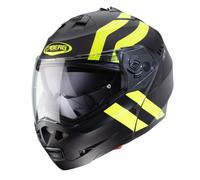 Caberg Duke 2 Motorcycle Motorbike Helmet Super Legend Matt Black Yellow Fluo