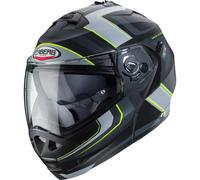 Caberg Duke 2 Motorcycle Helmet Tour Matt Black Yellow Anthracite Silver