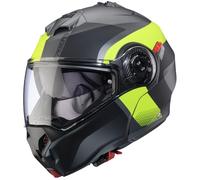 Caberg Duke Evo Indy, flip up helmet L Matt Black/Neon-Yellow/Grey