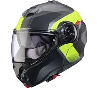 Caberg Duke Evo Indy, flip up helmet XS Matt Black/Neon-Yellow/Grey