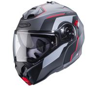 Caberg Duke Evo Move Helmet, black-grey-red, size S for Men