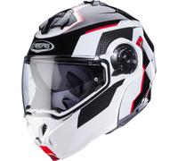 Caberg Duke Evo Move Flip-Up Helmet unisex Black/White/Red, XL