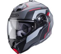 Caberg Duke Evo Move Helmet, grey/black/red, size XS (53/54)