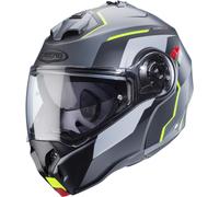 Caberg Duke Evo Move Helmet, grey-yellow, size XL for Men