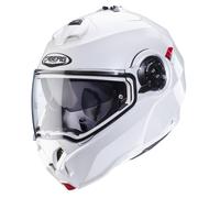 Caberg Duke Evo Plain Flip Up Motorcycle Helmet Modular Black White Blue Grey