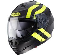 Caberg Duke 2 Motorcycle Motorbike Helmet Super Legend Matt Black Yellow Fluo