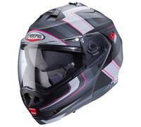 Caberg Duke X Tour, flip-up helmet M Matt Black/Light Grey/Pink