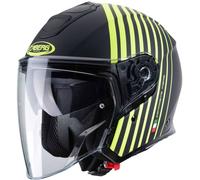 Caberg Flyon Bakari Jet Helmet, black-yellow, size XL for Men