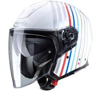 Caberg Flyon Bakari Jet Helmet, white/red/blue, size S (55/56)