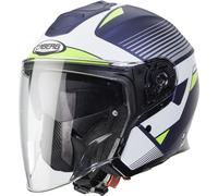 CABERG FLYON RIO open face helmet matt yama blue-white-yellow-silver M.