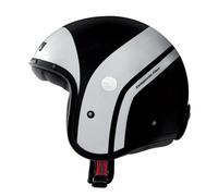 Caberg Freeride Mistral Matt Black / White Motorcycle Motorbike Helmet