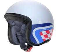 Caberg Freeride X Daytona Jet Helmet, white-red-blue, size L for Men