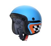 Caberg Freeride X Daytona Matt Blue Black Orange Helmet