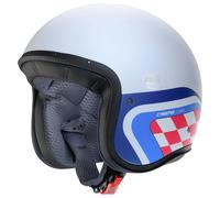 Caberg Freeride X Daytona Open Face Moto Helmet Matt White / Blue / Red