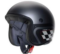 Caberg Freeride X Daytona Jet Helmet, black matt/grey, size M (57/58)