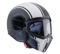 CABERG GHOST LEGEND JET matt black-white XS