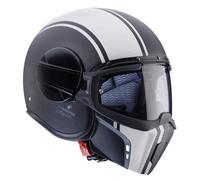 CABERG GHOST LEGEND JET matt black-white XS