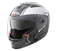Caberg Hyper X Mod Silver / Black Motorcycle Motorbike Helmet