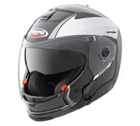 Caberg Hyper X Mod Full Face Motorcycle Motorbike Helmet Black / Silver - XS