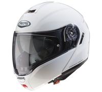Caberg Levo Plain Flip-Up Motorcycle Motorbike Helmet White - XS