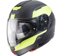 Caberg Levo Prospect Matt Black / Yellow Motorcycle Motorbike Helmet