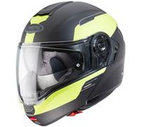 Caberg Levo Prospect Matt Black / Yellow Motorcycle Motorbike Helmet
