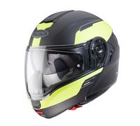 CABERG Levo Prospect Matt - Black / Yellow Flip Up Motorcycle Helmet
