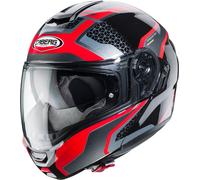 Caberg Levo Sonar Helmet, black-red, size XS