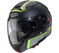 CABERG LEVO X ELITE Klapphelm matt schwarz-grau-fluo gelb S