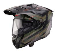 Caberg Motorcycle Helmet Tanami - Ranger Matt Black / Green / Orange