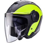 Caberg Soho Milano Jet Helmet, black-yellow, size M for Men