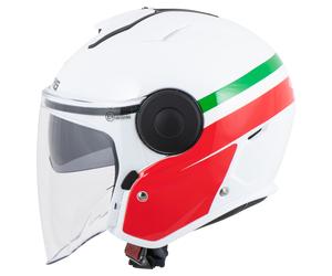 Caberg oho Zephyr Jet Helmet unisex White/Red/Green, S
