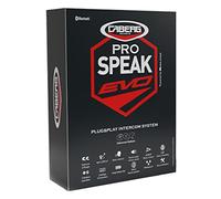 Caberg Pro Speak Evo Bluetooth Communication System Single Set, black, One size