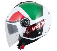 Caberg Riviera V4 X Alpha Italia M unisex White/Black/Green/Red, M