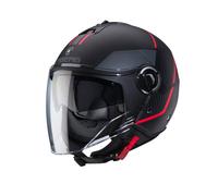 Caberg Riviera V4X Geo Matt Black Red Anthracite Helmet