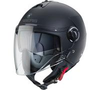 Caberg Riviera V4X Helmet, Open Face Jet Motorcycle Motorbike Scooter Matt Black