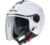 Caberg Riviera V4X Helmet, Open Face Jet Motorcycle Motorbike Scooter - White